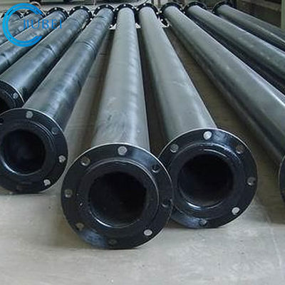 Le HDPE Uhmwpe a rayé la tuyauterie Marine Dredger Industry 24 pouces 10 pouces