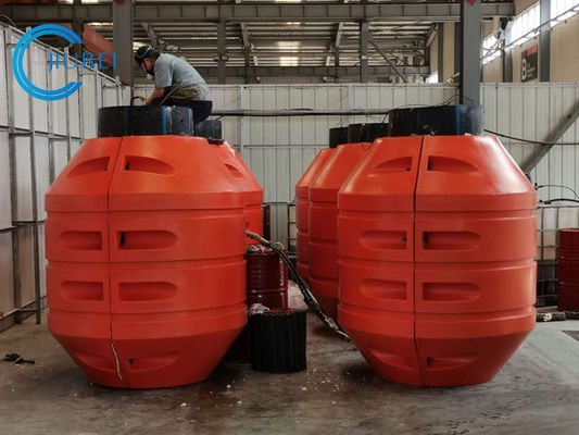 Vagabond adapté aux besoins du client de tuyau de HDPE d'unité centrale de taille pour flotter Marine Dredging Pipeline