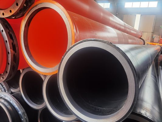 Pipe HDPE légère et résistante à la corrosion chimique pour un transport facile