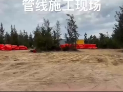 Pipe de dragage durable et résistante à l'abrasion HDPE PE100/PE80 résistant à l'usure