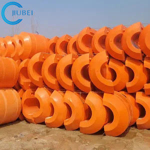 Les flotteurs de polyéthylène de mousse à vendre le tuyau de dragage de ponton flottant de HDPE de canalisation se sont réunis
