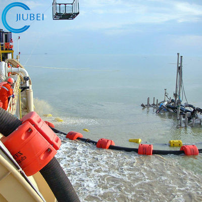 Le tuyau de dragage de PE de Rotomoulded flotte le vagabond Marine Dredger de machine 14 pouces