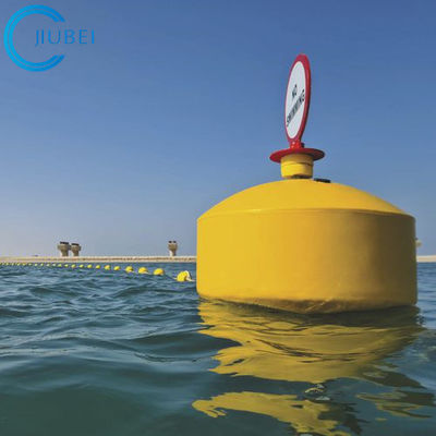 Balises blanches jaunes et marqueurs rouges et verts de navigation à vendre le support de lumière Dia1200mm