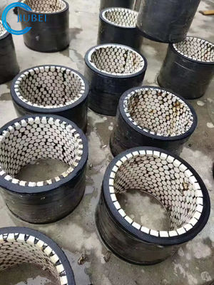 16 pouces 12" tuyau en caoutchouc de décharge pour des états d'exploitation les plus durs en céramique de mer de pompe submersible