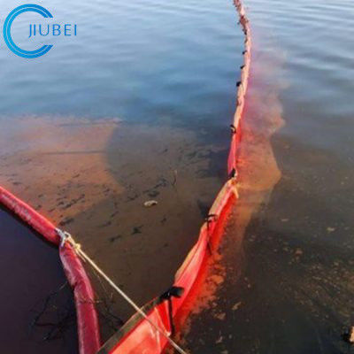 Le PVC résistant de flottement de boom absorbant d'huile de mauvaise herbe envasent des rideaux en sédiment de rideau