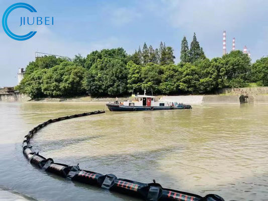 Tissu de flottement intertidal de PVC d'Absorbent Flat Foam de barrière d'emballement pétrolier