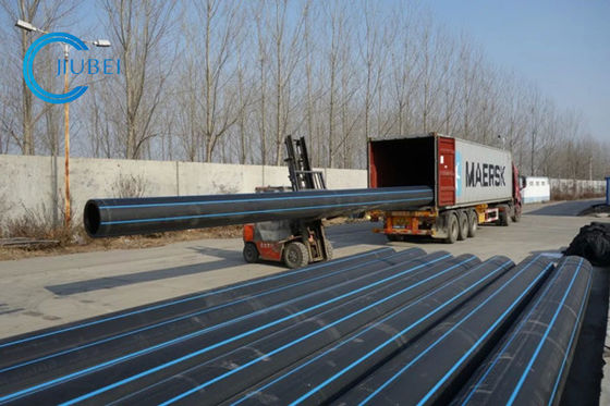 Marine Polyethylene Dredging Hdpe Pipe pour la boue 16Inch de sable de tuyau de drague de flotteur