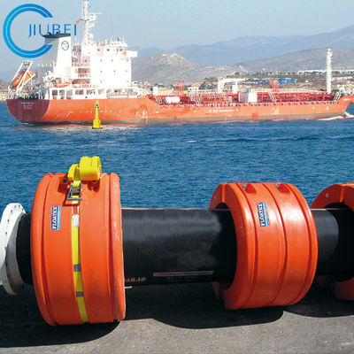 Le tuyau de flottement de drague flotte pour les paires de dragage en acier de la flottabilité 3500kg du tube DN800 de vente