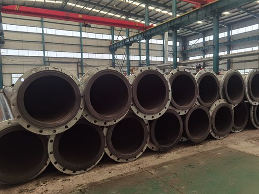 Production d'extrusion de tuyaux UHMWPE à surface lisse avec boulons et écrous certifiés ISO9001