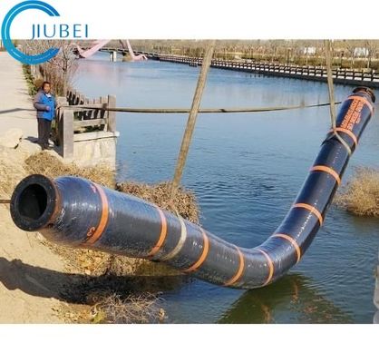 Longue durée d'utilisation du tuyau en caoutchouc flottant résistant à l'usure