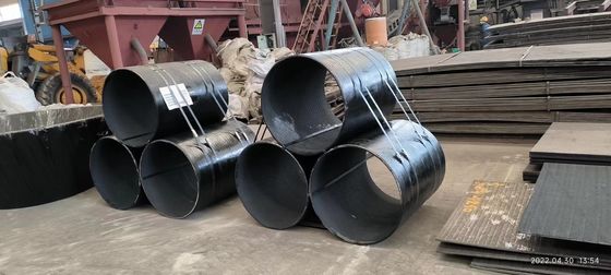 Pipe double résistante à l'usure métallique d'une épaisseur de paroi de 1 mm à 100 mm et d'une longueur de 1 m à 12 m