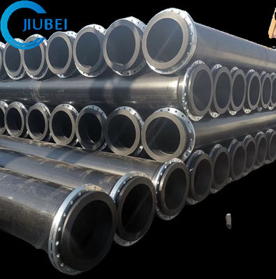 Pipe de dragage en PE100 en HDPE avec une excellente souplesse et une résistance aux chocs