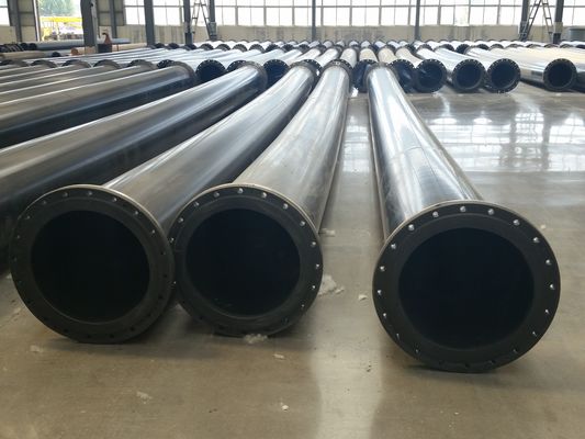 Résistant à l'usure Noir Flexible UHMWPE Pipe S Pour les systèmes de tuyauterie industriels