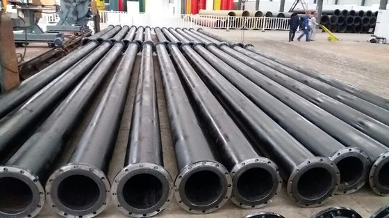 Résistance à l'usure Résistance à l'impact Pipe UHMWPE avec certificat CE ISO9001 Longueur de 1 à 12 m