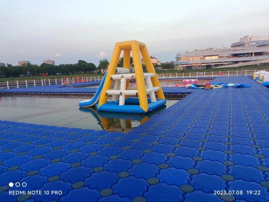 Installation facile Pontoon flottant durable avec une surface antidérapante