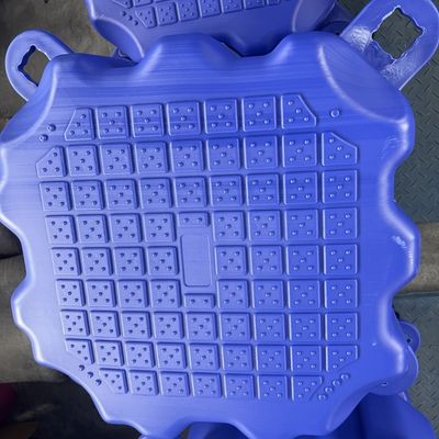 Pontoon en polyéthylène de surface non glissante bleue de 7 kg destiné à une utilisation marine
