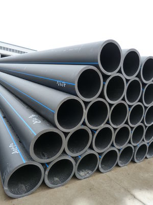 PE100/PE80 tuyaux à lisier en HDPE pour environnements abrasifs et corrosifs avec accessoires boulons écrous et laveuses