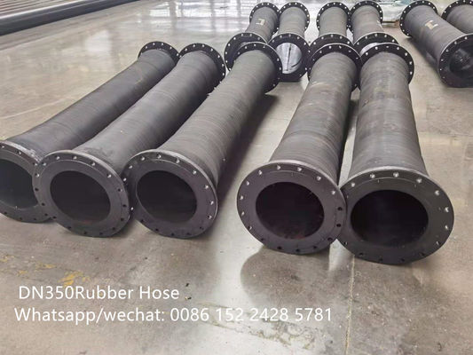 Tubes en caoutchouc personnalisables HB Anneaux de diamètre intérieur 100-900 mm Connexions de bout à bout Flanges en acier