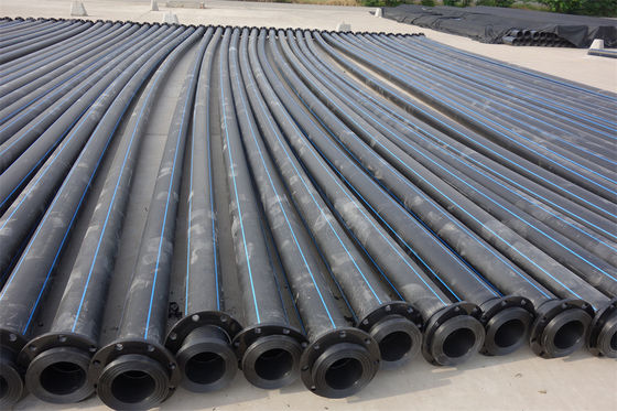 Résistant à la rouille et à la corrosion chimique Dégradation de tuyaux HDPE 5,8/11,8m Longueur Léger pour un transport facile