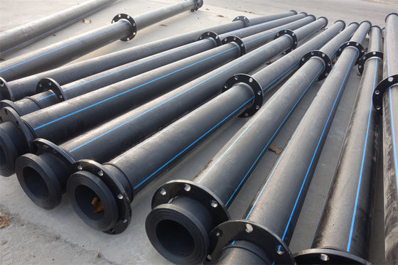 Pipe de dragage en polyéthylène écologique légère, recyclable, facile à déplacer