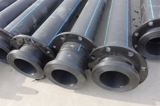 Pipe de polyéthylène légère à haute densité drague matériaux recyclables respectueux de l'environnement pour un transport pratique