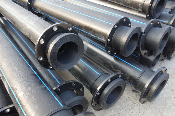 Pipe de polyéthylène légère à haute densité drague matériaux recyclables respectueux de l'environnement pour un transport pratique