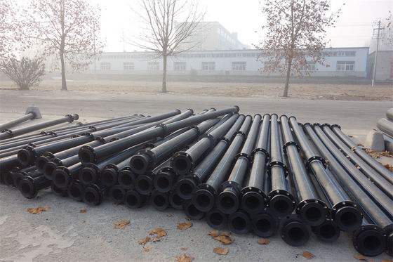 Pipe de polyéthylène légère à haute densité drague matériaux recyclables respectueux de l'environnement pour un transport pratique
