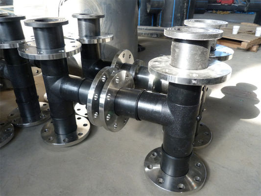 Coupe de soudage de connexion de dragage de tuyau HDPE -60-80 degrés température épaisseur personnalisée