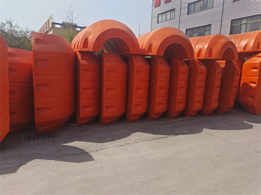 La drague de polyéthylène orange flottant solution ultime pour la durabilité