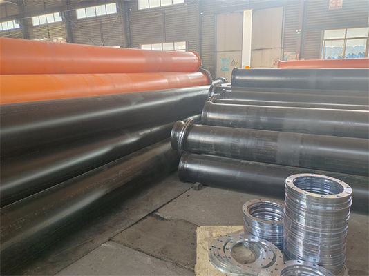 1-12m Longueur du tuyau UHMWPE Faible coefficient de frottement Poids moléculaire ultra élevé Polyéthylène pour une efficacité de débit fluide