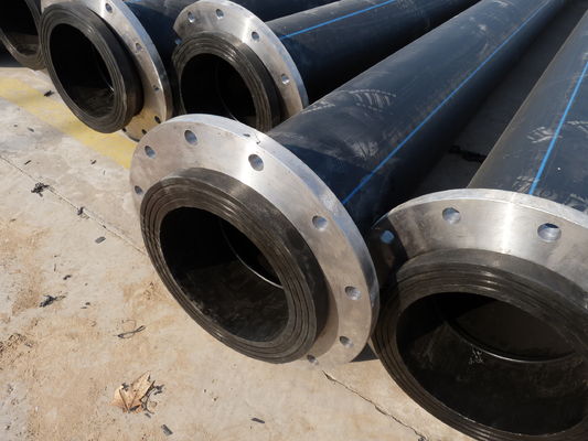 Pipe de dragage UHMWPE personnalisable avec une pression maximale de 150 psi avec accessoires de boulons